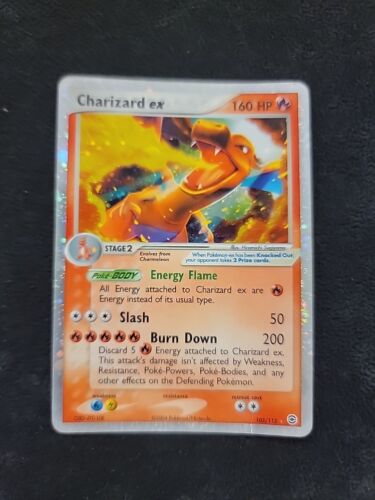 Charizard Ex 105/112 Pokemon Fire Red & Leaf Green Holo Rare