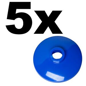 NEW LEGO - Dish - 2 x 2 - Inverted (Radar) Blue x 5 - 6955 8404 60139 75280