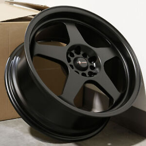 18x8 Matte Black Wheel Vors SP1 5x100/5x114.3 35 (1) 73.1