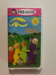 TELETUBBIES DANCE WITH TELETUBBIES (VHS) PBS KIDS