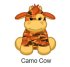 Webkinz Classic Camo Cow *Code Only*