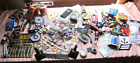 JUNK DRAWER LOT!  Jewelry, Coins, Currency, Tools, Watches, Military & Much More