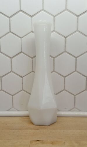 New ListingBrody Milk Glass Vase E O Co 8.75