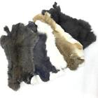 Soft Genuine Craft Grade Earth Tone Rabbit Pelts for Crafts from SLC 5 Pack