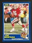 New Listing1989 Score Joe Montana #1 San francisco 49ers HOF      FREE SHIPPING