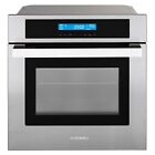24 in. Stainless Steel Electric Wall Oven (OPEN BOX) True European Convection