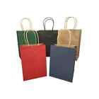 Prime Thick Paper Bags with Handle, Small Kraft Paper Shopping Gift Bags