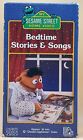 Sesame Street - Bedtime Stories & Songs VHS 1986 **Buy 2 Get 1 Free**
