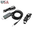 RC Helicopter Airplane Car Training USB Simulator Cable Kit For FlySky FS-SM100