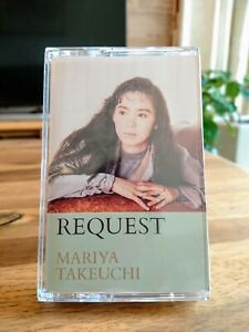 Mariya Takeuchi REQUEST Cassette Tape Japan 80s Vintage Pop Tatsuro Yamashita