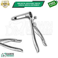 Sims Rectal Anal Speculum 6″ OB/GYN Urology Surgical Medical Inst German Grade