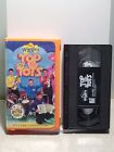 The Wiggles - Top of the Tots (VHS Tape, 2004) Big Orange Clamshell Case