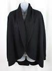 Rani Arabella Cashmere Black 100% Cashmere Long Sleeve Open Cardigan Sweater L