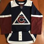 Adidas Prime Green Authentic Colorado Avalanche Jersey Navy Blue Alternate 54