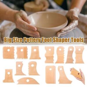 7pcs Pottery Foot Shaper Tools Pottery Trimming Tools Pottery DIY Gadget s T4