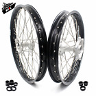 KKE 21 19 MX Casting Wheels Dirt Bike Rims For HONDA CR125R CR250R 2002-2013 CRF (For: 2002 CR250R)