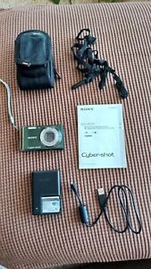 Sony Cyber-shot DSC-W370 Digital Camera 14.1 MP Green FREE SHIPPING
