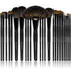 Makeup Brushes Studio Quality Total Pro Make up Brush Set with Leather Pouch US