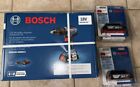 Bosch 18V EC Brushless 1/2 In. Hammer Drill/Driver Kit, With 2 Extra Batteries