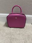 Kate Spade Maddy Top Handle Camera Leather Bag Purse Pink