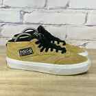 Vans Half Cab 92 Taupe Suede Sneakers Men's Size 8 Brown Rare Skate Shoes