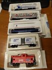 MODEL POWER UNITED STATES POSTAL SERVICE EXPRESS MAIL TRAIN SET IN BOXES 5 PCS