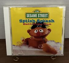 Sesame Street Ernie CD Splish Splash Bath Time Fun Sony Wonder 1995 Children’s