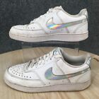 Nike Shoes Womens 8 Air Force 1 Casual Lace Up Sneakers CW5596-100 White Leather