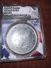 2021 American Silver Eagle Dollar - MS 70,  Type 2,  First Strike Coin