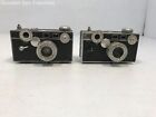Lot Two Argus C3 Brick 35mm Film Rangefinder Camera W/ 50mm Argus Coated Cintar
