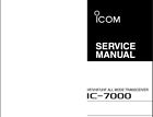 ICOM IC-7000 USER & SERVICE MANUAL on CD-ROM (PARTS, DIAGRAMS, & SCHEMATICS)