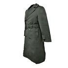 Army Trench Coat US AG44 Military Issued Surplus Wool Winter Jacket Used Vintage