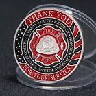 Thank You Firefighters Red Lives Matter Challenge Coin NYPD FD Paramedic EMT  #1
