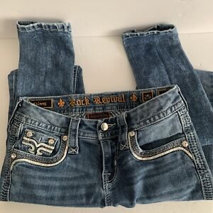 Rock Revival Women's Skinny Jeans SZ-25 - 29”long