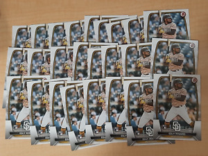 Eguy Rosario 2023 Bowman #63 Rookie RC Logo Padres Investment Lot Of (25) C