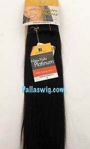 SALE Sensational 100% Human Premium New Yaki Platinum Weaving Hair 12