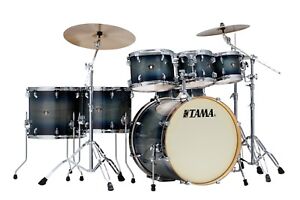 Tama drums set Superstar Classic Maple Dark Indigo Burst lacquer 7 piece kit NEW