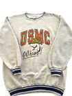 Vintage Soffe Heavy Sweats USMC Bulldog Oorah Graphic Crewneck Sweatshirt