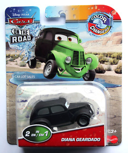 Disney Pixar 2023 Cars On The Road Color Changers Diana Geardado Imperfect PK