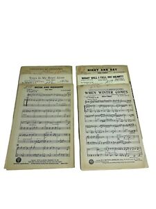 New ListingVintage 1st Trumpet Fox Trot Sheet Music Lot Of Six Different Songs 40’s & 50’s