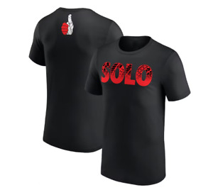 Men's Black Solo Sikoa Superstar T-Shirt