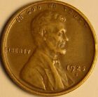 1925 S - Lincoln Wheat Penny - G/VG