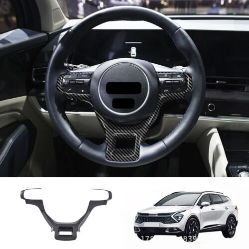 For Kia Sportage 2022 2024 Accessories Steering Wheel Cover Sequins Panel Trim (For: 2022 Kia Sportage)