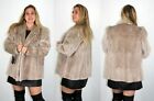 Sheared Beaver Fur Jacket Size Medium 6 8 M Efurs4less