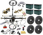 Full Set 30'' Rear Axle 48V 1000W Electric Differential Motor Controller Wheels