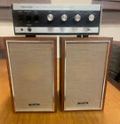 Vintage REALISTIC SA-101 Stereo Amplifier +Solo 103 Speakers