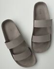 Lauren Manoogian Gris Raw Band Sandals Leather Size 39