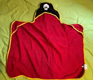 Kids Toddler Pirate Hooded Towel, Poncho, Pool Beach Bath (Good codition)