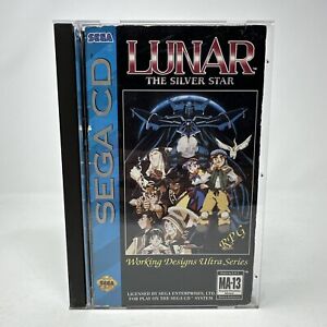 Lunar: The Silver Star (Sega CD, 1993) COMPLETE CIB - TESTED & WORKING