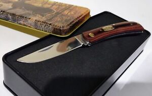 New ListingBROWNING SODBUSTER HUNTING POCKET KNIFE W/ DISPLAY CASE & BUCK MARK SHIELD !!!